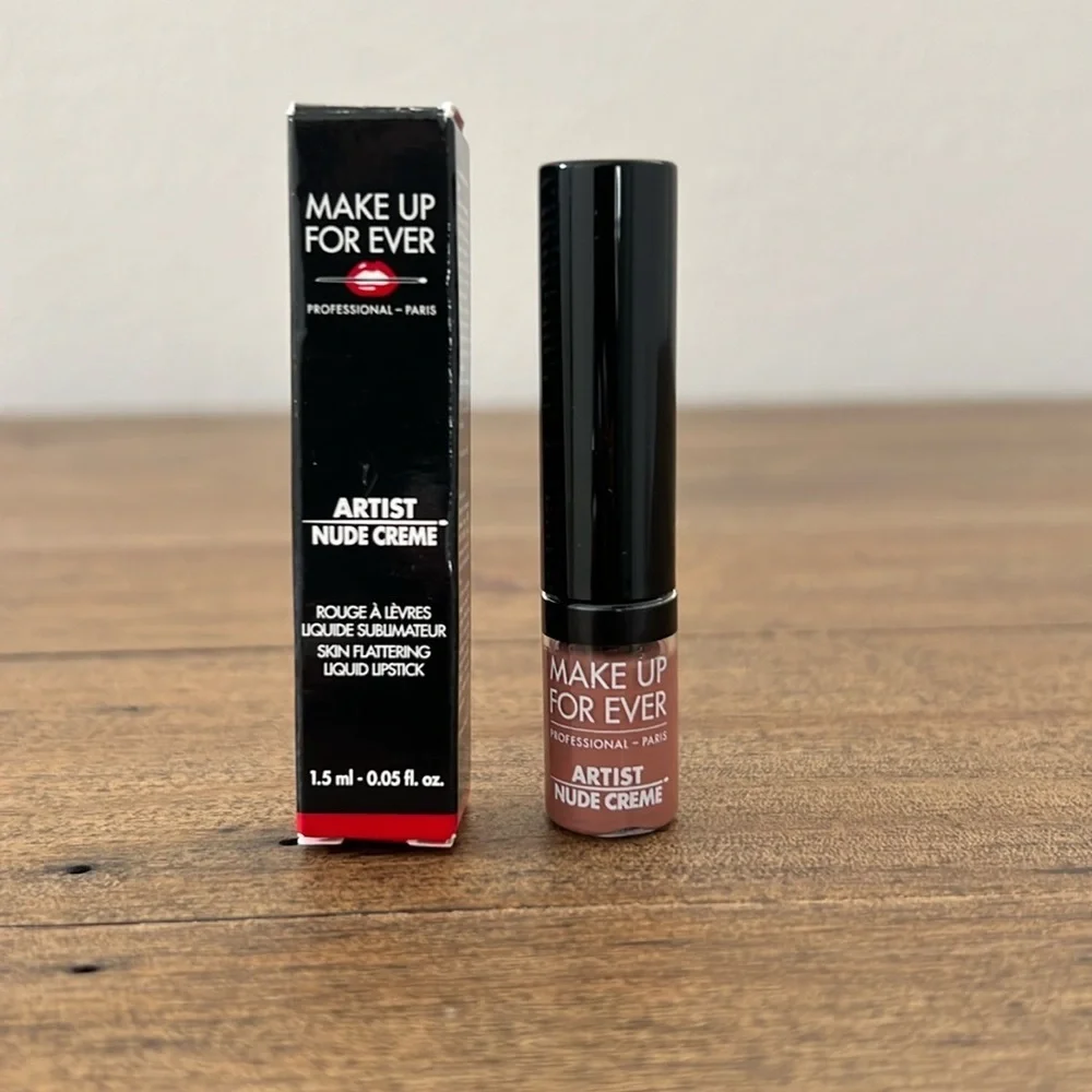 Makeup forever  artist nude creme liquid lipstick 03 buff mini size
